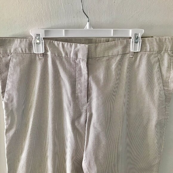 Women's GAP Skinny Crop Stripped Pants - Size 16R - NEW - Picture 2 of 6